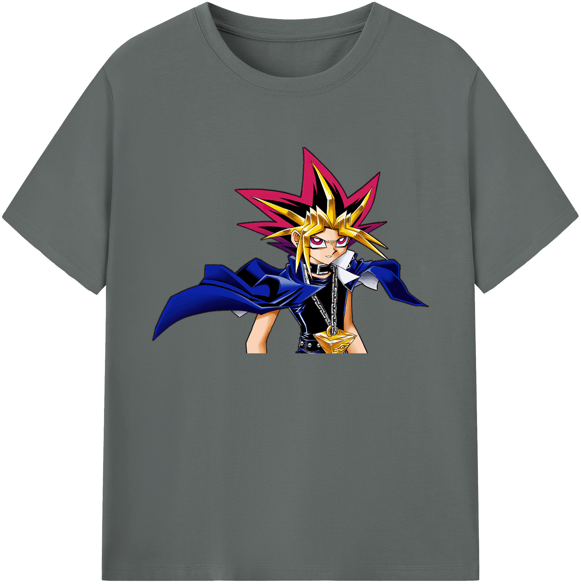 （画像用） 遊☆戯☆王 Yu-Gi-Oh! 綿100％ メンズ半袖Tシャツ｜肌触りやわらか＆通気性